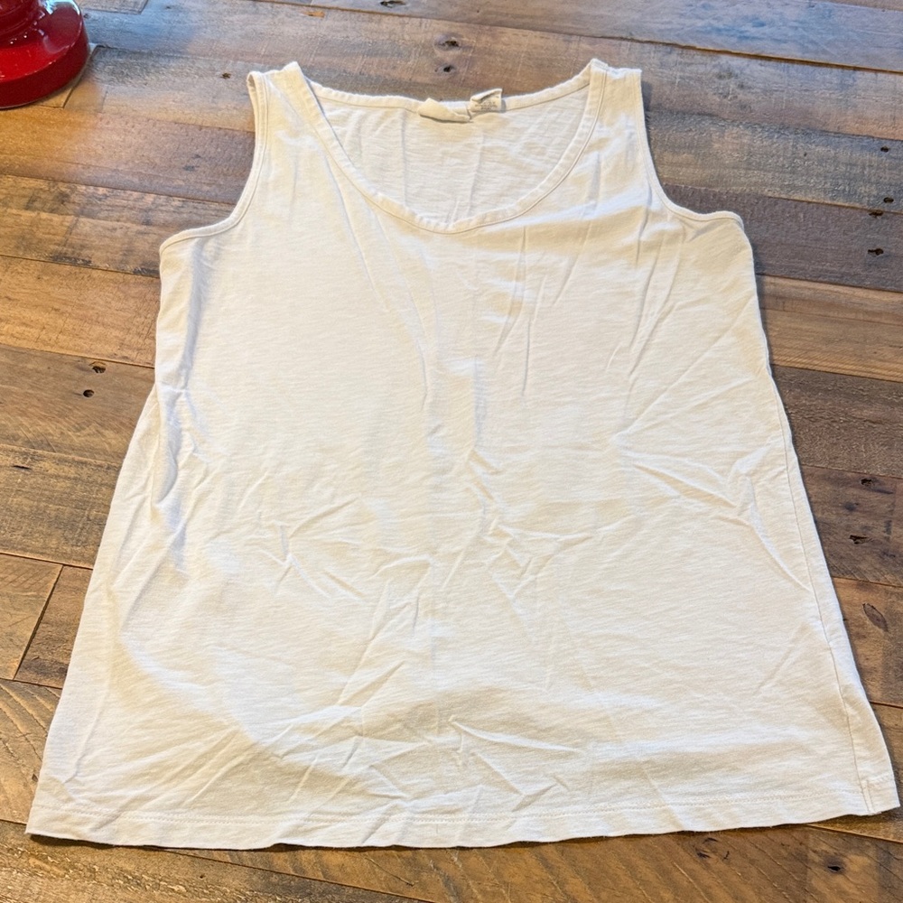 Beacan Cove White Tank Top